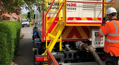  Yorkshire Water and Morrison Water Services achieve first drinking water main spray lining in AMP7